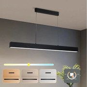 Brilagi - LED csillár SLEEKLINE LED/40W/230V 3000/4500/6000K fekete