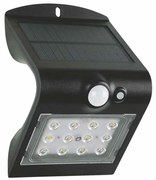 LED Napelemes érzékelős fali lámpa LED/1,5W/3,7V 1200 mAh IP65
