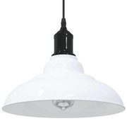 függőlámpa Magassága állítható E27 fényes fehér Ø 31 cm fém