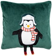 4Home Penguin karácsonyi párnahuzat, 40 x 40 cm