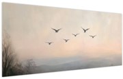 Kép - Madárcsapat (120x50 cm)