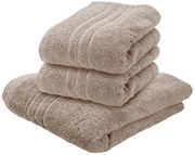 COMFORT bézs 2db fürdőlepedő 70x140 cm, 100% pamut