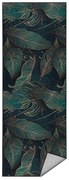 Petróleum színű mosható futószőnyeg 80x200 cm Midnight Jungle – Mila Home