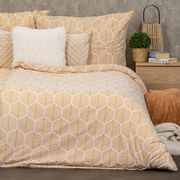 4Home Honey flanel ágyneműhuzat, 140 x 220 cm, 70 x 90 cm, 140 x 220 cm, 70 x 90 cm