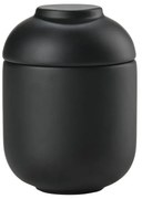 Fekete agyagkerámia fürdőszobai rendszerező vattakorongokhoz Sensu – Zone