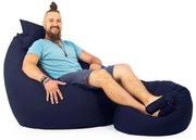 Navy ALL IN XXL Babzsákfotel Garnitúra