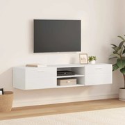 TV szekrény fiókkal polcokkal Fehér 150 x 39 x 30 cm Faanyag