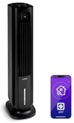Klarstein Polar Tower Smart, ventilátor, léghűtő, 7L, 85W, távirányító, 5x hűtődoboz