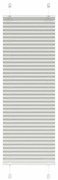 pliszírozott redőny világosszürke 40x150 cm szövetszélesség