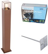 Kültéri lámpa 70 cm rozsdabarna talp és kábelbekötővel - Denmark