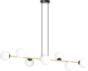 Emibig modern függeszték gravity fehér fekete arany emi1241/8
