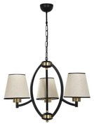 Csillár láncon PAUL 3xE27/60W/230V