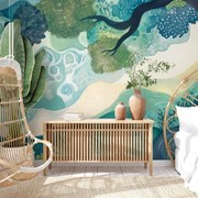 Fotótapéta - Zöld életfa lombkorona (147x102 cm)