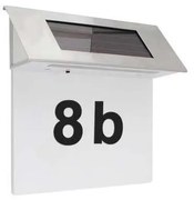 LED Napelemes házszám 600 mAh