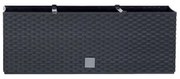 Prosperplast Rato Case önöntöző kaspó 51,4 x 19 x 18,6 cm antracit