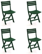 Simon összecsukható szék Zöld - 4db SX