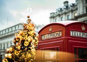 Fotográfia An Illuminated Christmas Tree and Red, Tim Grist Photography