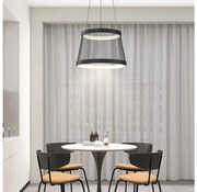 ONLI - LED Csillár zsinóron MATE LED/40W/230V 4000K fekete