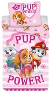 Disney Paw Patrol ágynemű rózsaszín 140x200cm+90x70cm Setino