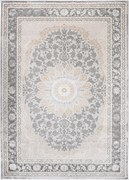 Hera Szőnyeg 120x170 Stílusos Modern Divatos Fényes krém Bézs szürke w11