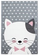 Rózsaszín-szürke gyerek szőnyeg 80x150 cm Kids – Ayyildiz Carpets