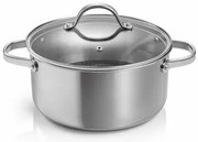 Tescoma SteelCRAFT  edény fedővel 24 cm, 5 l, 5 l