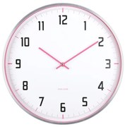 Karlsson 5969BP design falióra rózsaszín, átmérő40 cm