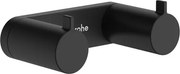 Hansgrohe AddStoris S két akasztós fogas fekete matt színben 41785670