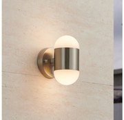 Eglo 75392 - LED kültéri fali lámpatest MEROLA 2xLED/3,7W/230V IP44 matt króm