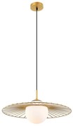 ITALUX MDM-4003/1 GD - Csillár zsinóron SALLY 1xE27/40W/230V arany