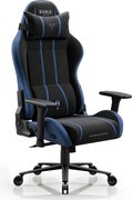 Szövet gamer szék fekete-kék Diablo X-One 2.0 Night Blue King