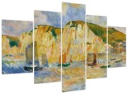 Kép - Auguste Renoir, Sea and Cliffs, reprodukciók (150x105 cm)