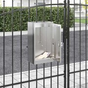 postaláda Fekete 30 x 23 x 55 cm Rozsdamentes acél