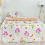 Stanex CLASSIC nyári szett Spring narancs , 140 x200 cm, 40 x 60 cm