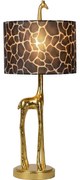 Lucide 10506/81/02 - Asztali lámpa EXTRAVAGANZA MISS TALL 1xE27/60W/230V arany