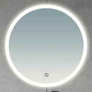 Brilagi - CUNEO LED fürdőszobai tükör, LED/25W/230V, átm. 80 cm, IP44, CRI 90, fényerőszabályozható + CCT