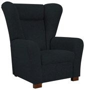 VIVA fekete füles fotel