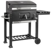 Multifunkciós faszenes kerti grillsütő