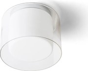 RENDL VENICE 23 mennyezeti lámpa átlátszó üveg/opálüveg/króm 230V LED E27 11W IP44