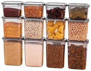 Élelmiszertartó doboz szett 12 db-os Fresco – Hermia