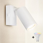 Brilagi - LED dimmelhető fali spotlámpa SELE 1xGU10/6W/230V fehér