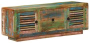 tömör újrahasznosított fa TV-szekrény 110 x 30 x 40 cm