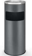 Szemeteskuka hamutartóval 30 L antracit