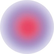 Nyomtatott üveg kép ø 70 cm Halo – Styler