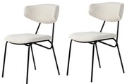 Nancy White and Black étkezőszék szett, 2 db