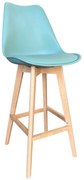 Skandináv Bárszék Mentakék Színben Montreal - Raktárról