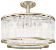 Zuma Line C0528-05H-V6AC - Csillár rúdon SERGIO 5xE14/60W/230V arany