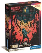 Stranger Things Piggyback 1000 db-os Compact puzzle Clementoni