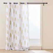 Bézs-aranyszínű függöny 140x280 cm Kim – douceur d'intérieur