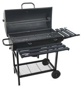 Faszenes grill, fekete